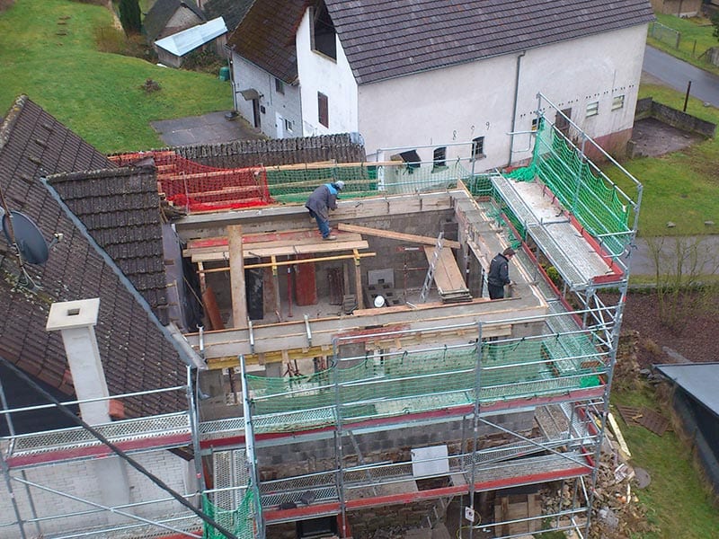 Anbau, Umbau und Ausbau